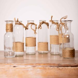 Petites bouteilles corde