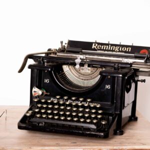 Machine à écrire remington