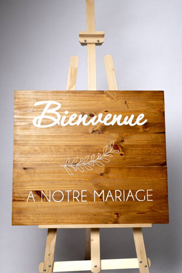 Panneau de bienvenue