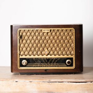 poste de radio vintage